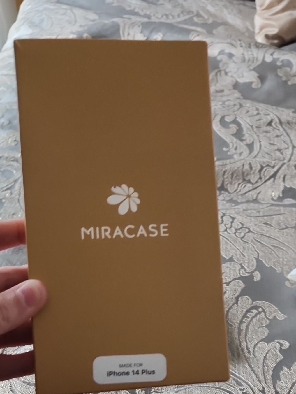 MIRACASE iPhone 14 Plus Case Box - Mustard Yellow